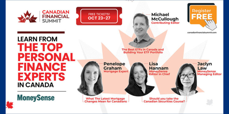 Cumbre financiera canadiense 2024: sesiones de MoneySense y entradas gratuitas