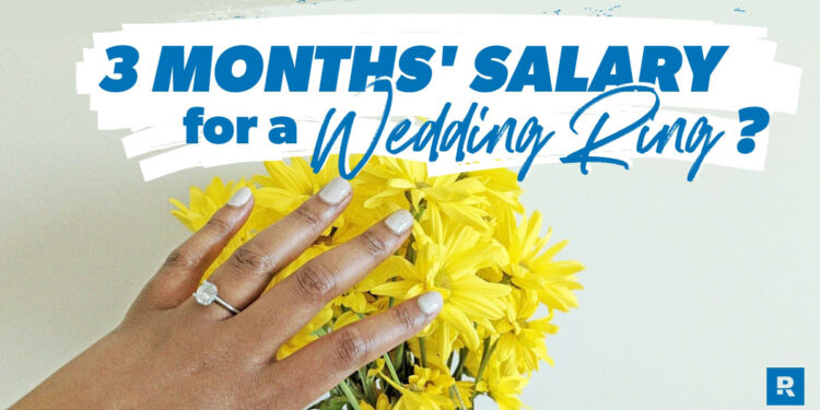 ¿Cuánto dinero debería gastar en un anillo de bodas?