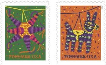 ¡USPS presenta piñatas! Sellos para celebrar el Mes de la Herencia Hispana – Hispano Houston