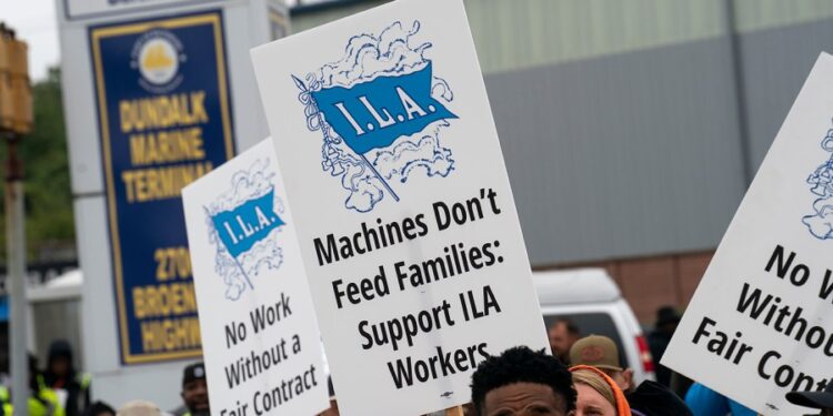 La automatización ocupa un lugar central en las negociaciones portuarias