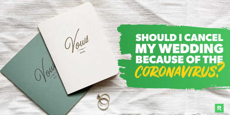 ¿Debo cancelar mi boda?