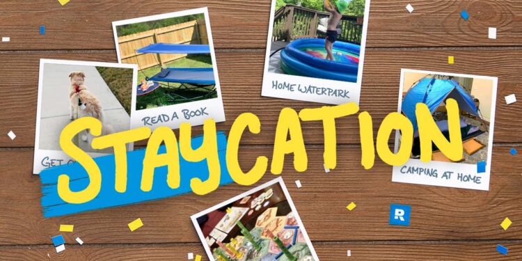 Cómo planificar unas vacaciones en casa