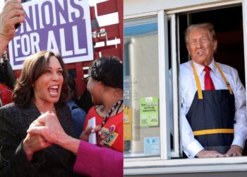 Lo que dicen Trump y Harris sobre el trabajo, desde las horas extras hasta los salarios: NPR