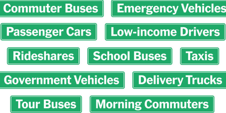 Vea cuánto le costaría el plan de precios por congestión de Nueva York