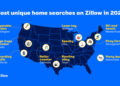 Zillow revela las búsquedas de viviendas más populares e inusuales de 2024