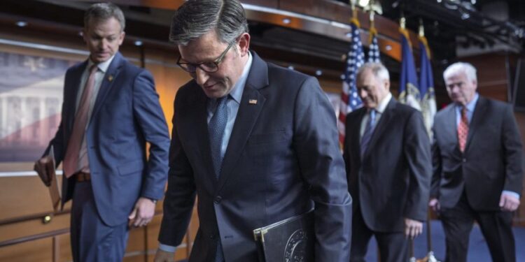 Los republicanos anuncian un acuerdo de financiación y votan el jueves mientras se avecina el cierre