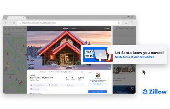 Santa’s House regresa a Zillow con la nueva función ‘Hazle saber a Santa que te mudaste’