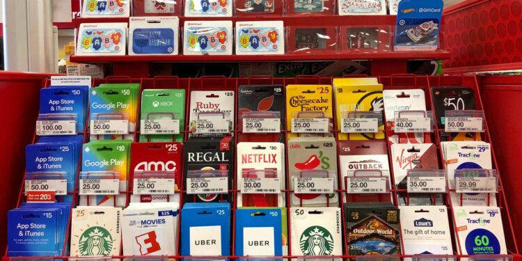 Las 7 mejores tarjetas de regalo para regalar en estas fiestas, clasificadas