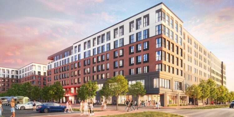 LV Collective, Culpepper Building Texas A&M Student Housing Project