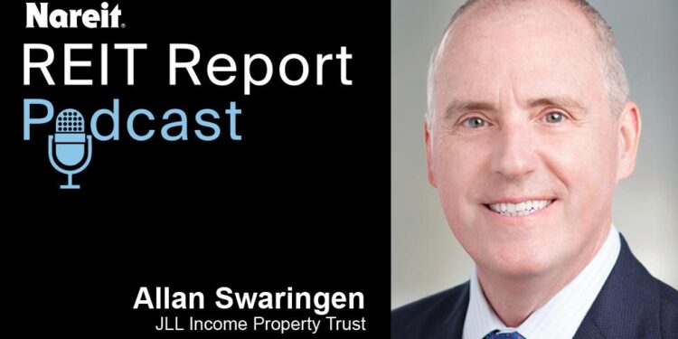Allan Swaringen de JLL Income Property Trust ve un crecimiento continuo para NAV REIT