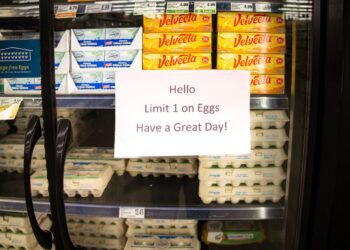 9 tiendas de comestibles que ahora están racionando huevos