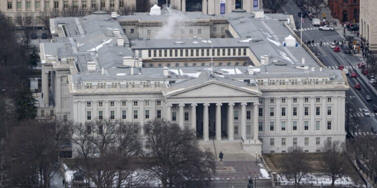 El déficit presupuestario de los Estados Unidos aumentó en febrero, pasando $ 1 billón por récord de año