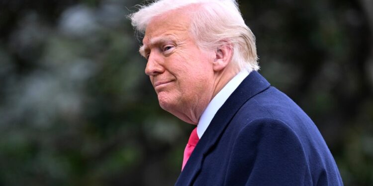 Las calificaciones de aprobación económica de Trump se hunden a medida que crecen los temores de inflación