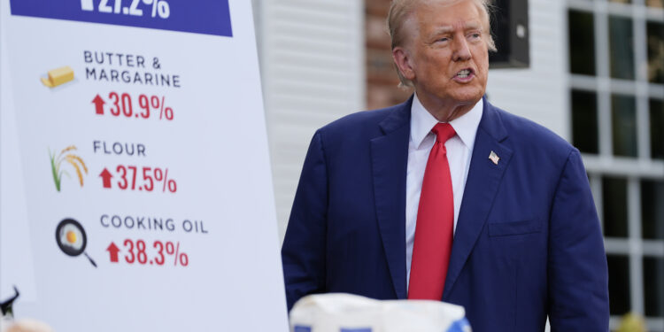 El riesgo de ‘estanflación modesta’ sube para Trump a medida que salta la inflación