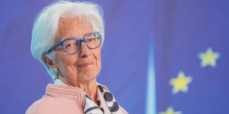 Lagarde del BCE dice que espera que el disparo de Powell de Fed no esté en la mesa
