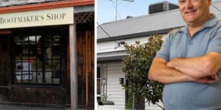 Bushranger Ned Kelly, Danny Wallis de la cuadra en la acción de subastas de Melbourne