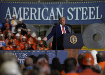 Trump dice que duplicará la tarifa de acero al 50 por ciento