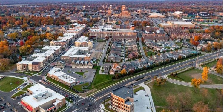 Kite Realty Pioneers Modelo de desarrollo de empresas conjuntas de la Universidad en Notre Dame