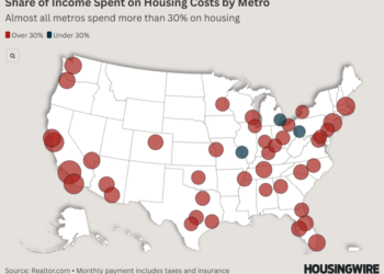 Aquí están los tres metros donde la propiedad de vivienda sigue siendo asequible