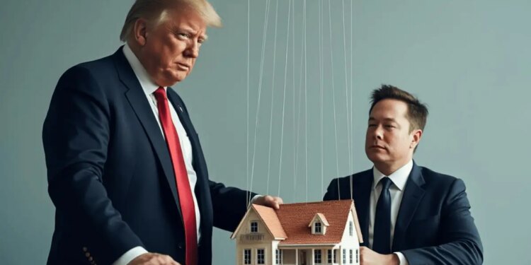 Cómo la disputa Trump/Musk podría influir en las tasas hipotecarias