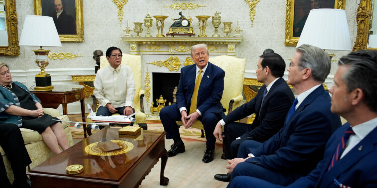 Trump dice que el acuerdo llegó a Filipinas sobre tarifas