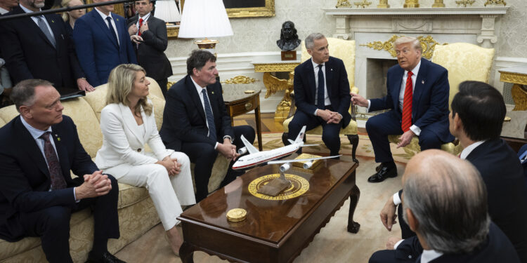 En la “cueva” de los impuestos tecnológicos, Trump y Carney pueden haber obtenido lo que querían