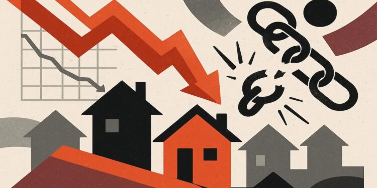 Las cancelaciones de compra de la casa alcanzan el máximo de 8 años