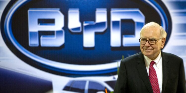 Byd Warren Buffett Berkshire Hathaway