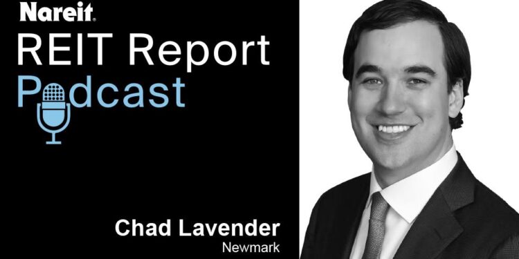 Chad Lavender de Newmark ve un fuerte impulso en REIT Capital Markets