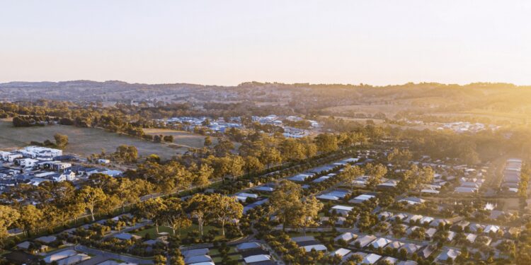 La región semi-rural en una misión para ser la segunda ciudad más grande de Australia del Sur