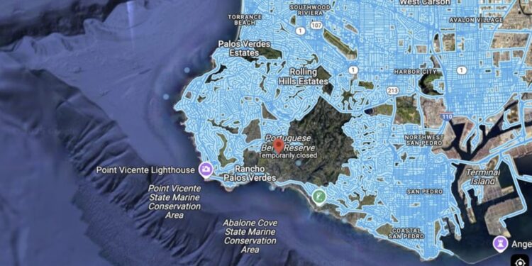La ciudad de California toma medidas para evitar que las casas de un millón de dólares se deslizaran al Océano Pacífico