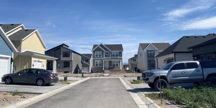 Utah tiene un objetivo para construir más casas de inicio: NPR