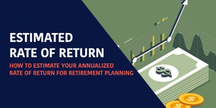 ¿Qué tasa de rendimiento estimada debería utilizar para la planificación de la jubilación?