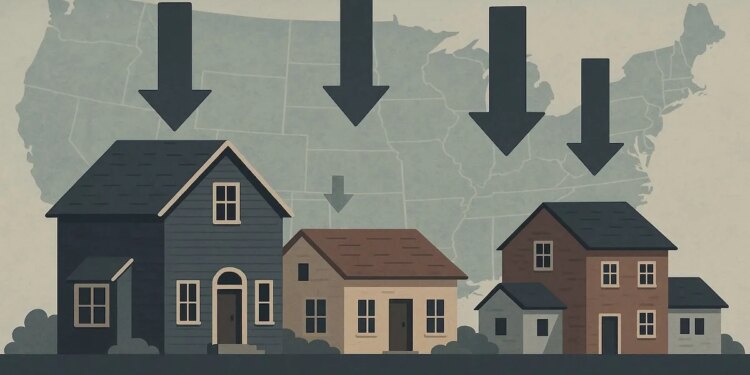 Las ganancias de los vendedores de viviendas caen en la mayoría de las áreas metropolitanas a pesar de los precios de venta récord