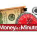 Dinero en un minuto para la semana que termina el 24 de octubre