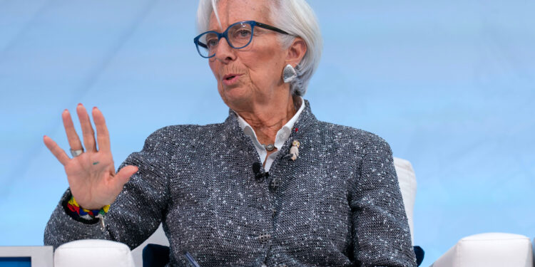 La economía global “aún debe sentir el dolor” de los aranceles, dice el presidente del Banco Central Europeo