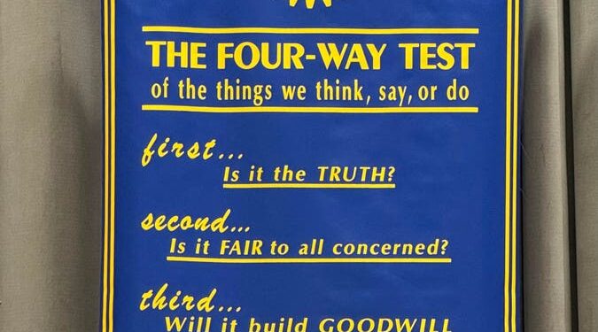 Aplicar ‘la prueba cuádruple’ en la vida y el dinero