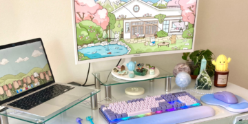 Cómo creé la oficina de trabajo desde casa de mis sueños con un presupuesto limitado