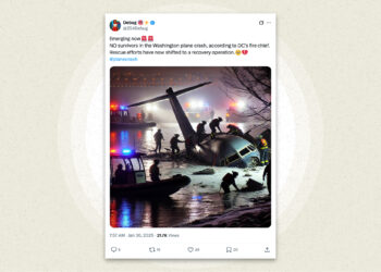 ¿Es IA o un accidente aéreo?