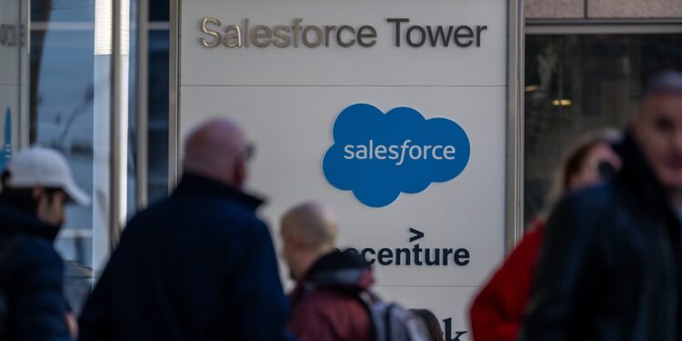 Acciones que realizan los mayores movimientos fuera de horario: CRM, FIVE, AI