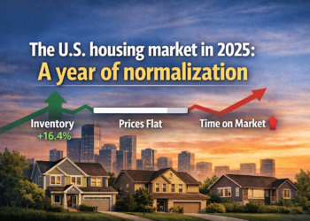El mercado inmobiliario estadounidense en 2025: un año de normalización