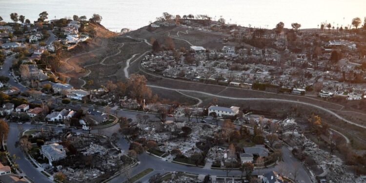 Un año después de los incendios forestales de Los Ángeles, los inversores compran lotes quemados